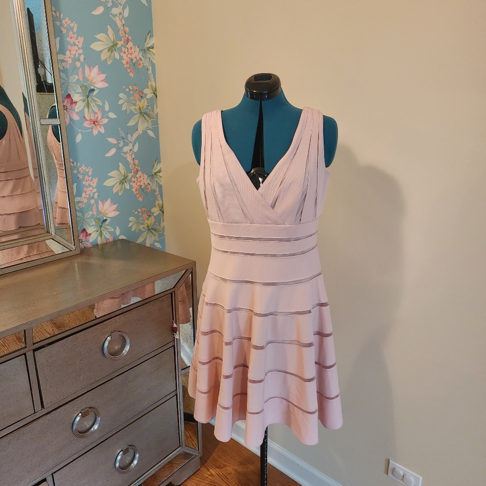 JS Collections Women's light pink Cocktail Dress 14